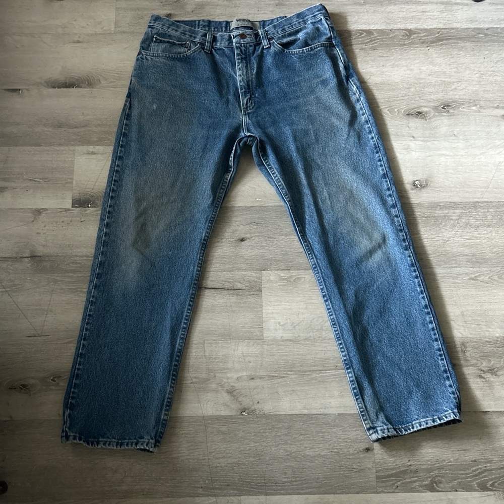 Blue wrangler jeans, used, good condition
